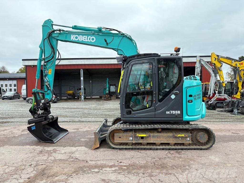 Kobelco SK75SR-7 Vidutinės galios ekskavatoriai 7-12 t