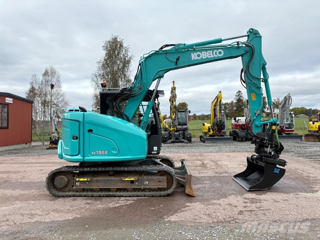Kobelco SK75SR-7 Vidutinės galios ekskavatoriai 7-12 t