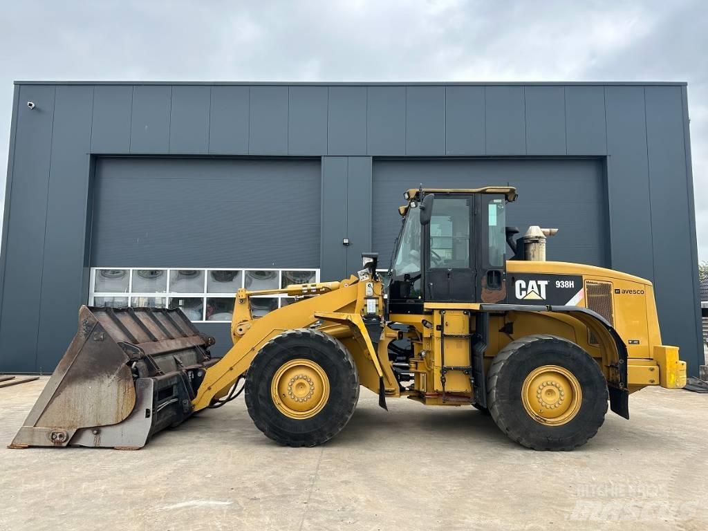 CAT 938 H Naudoti ratiniai krautuvai