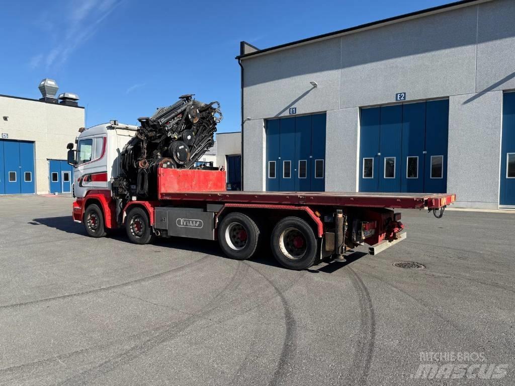 Scania R 480 Automobiliniai kranai
