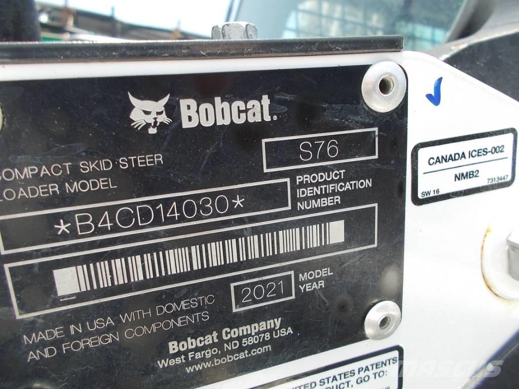 Bobcat S76 Krautuvai su šoniniu pasukimu