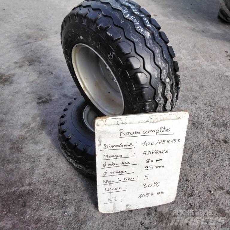 Advance 10.0/75R15.3 Padangos, ratai ir ratlankiai