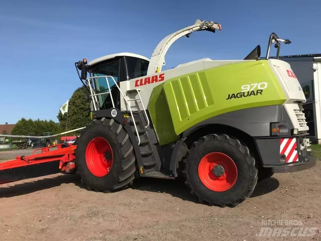 CLAAS Jaguar 970 Pašarų ruošimo technika