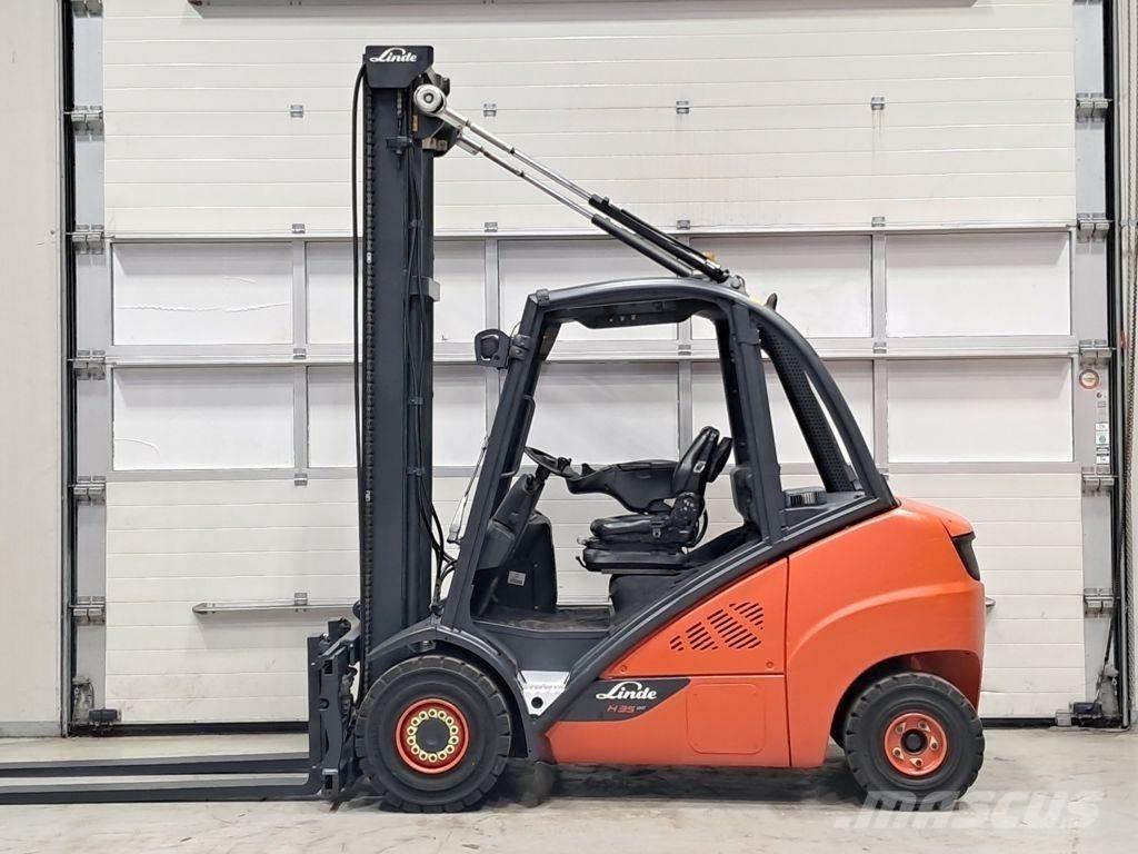 Linde H35D-02 Dyzeliniai krautuvai