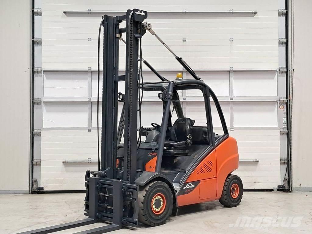 Linde H35D-02 Dyzeliniai krautuvai
