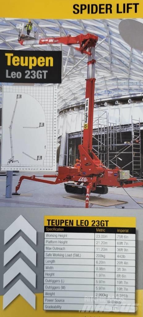 Teupen Leo 23 GT Kiti keltuvai ir platformos