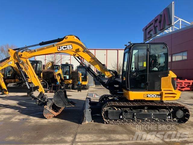 JCB 100 C Vidutinės galios ekskavatoriai 7-12 t
