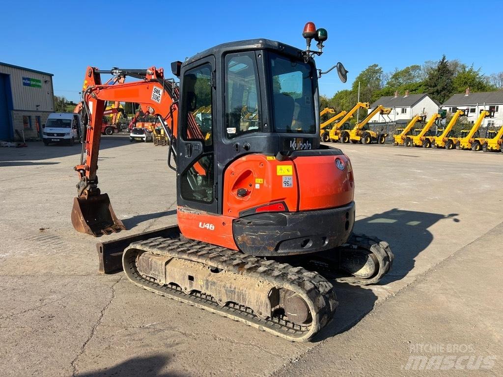Kubota U48-4 Mini ekskavatoriai < 7 t