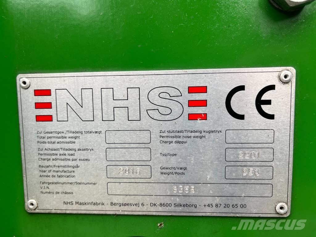 NHS 220 i Medienos smulkintuvai