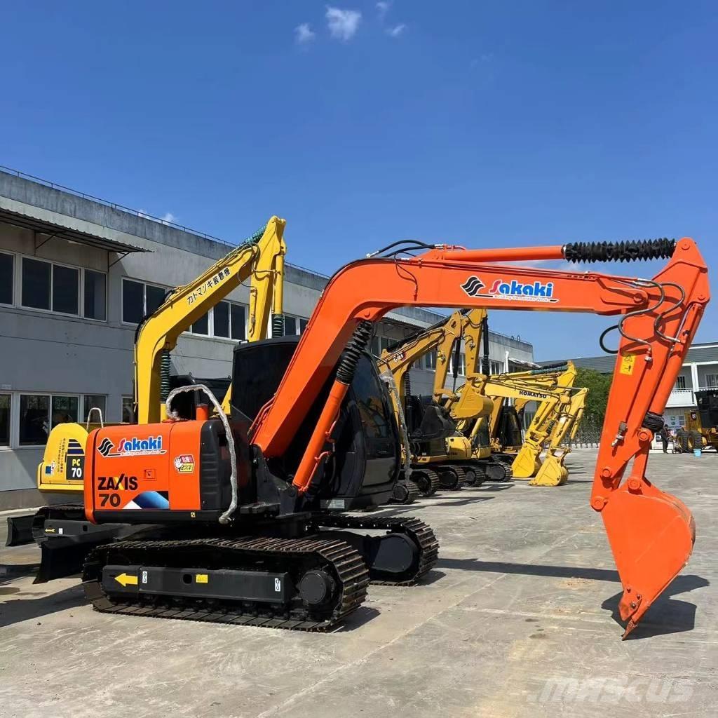 Hitachi ZX 70 Mini ekskavatoriai < 7 t