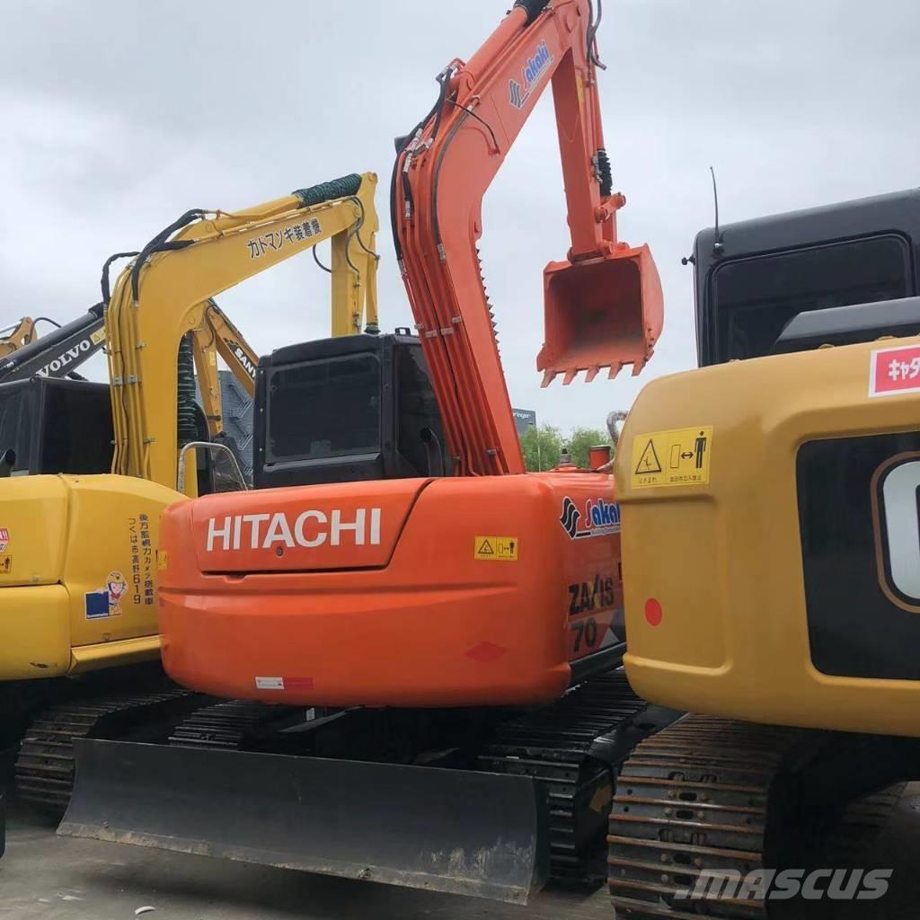 Hitachi ZX 70 Mini ekskavatoriai < 7 t