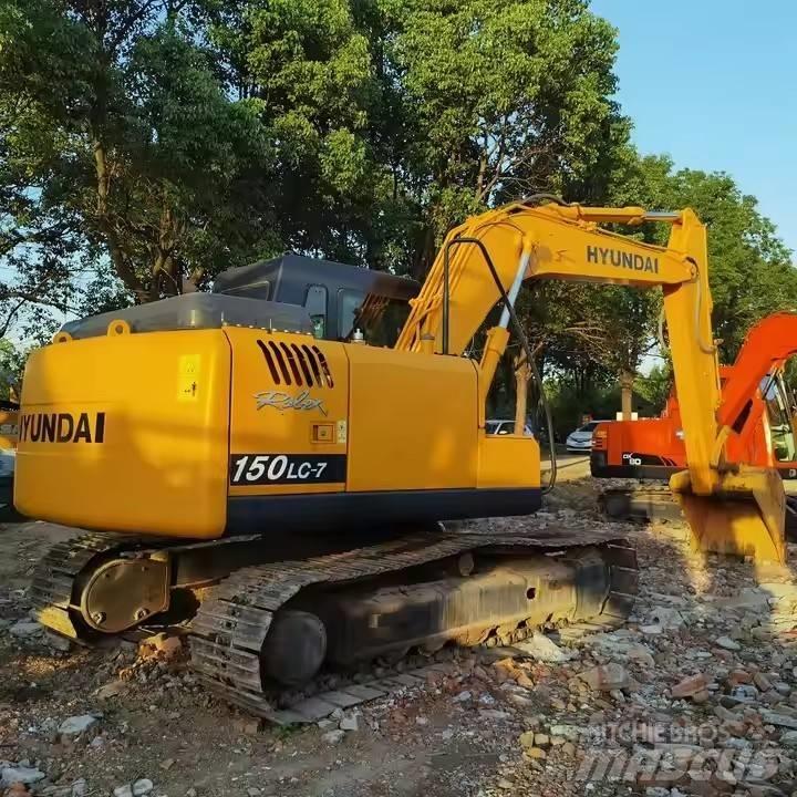 Hyundai 150LC-7 Vikšriniai ekskavatoriai