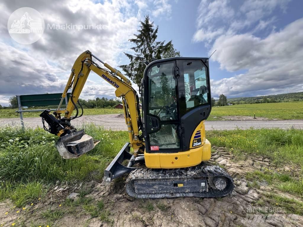 Komatsu PC 26 MR Mini ekskavatoriai < 7 t