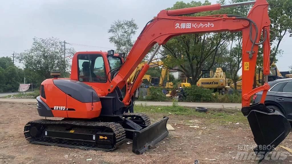 Kubota KX185 Vidutinės galios ekskavatoriai 7-12 t