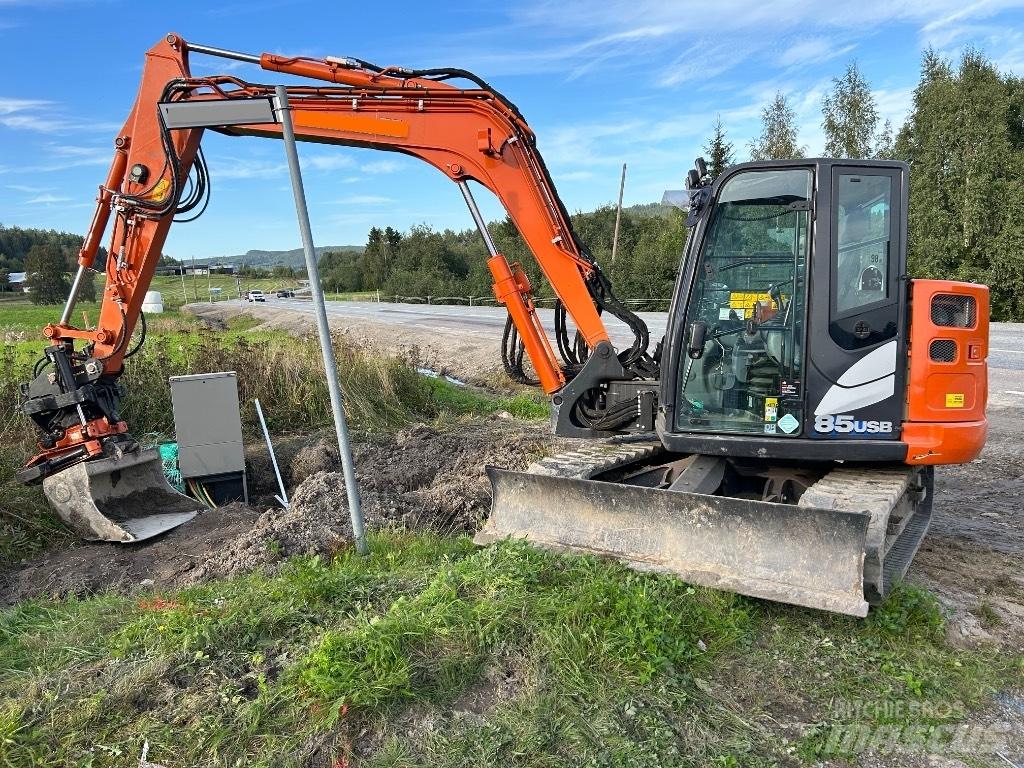 Hitachi ZX 85 US B-6 Vidutinės galios ekskavatoriai 7-12 t