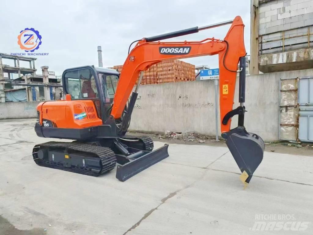 Doosan DX 55 Mini ekskavatoriai < 7 t