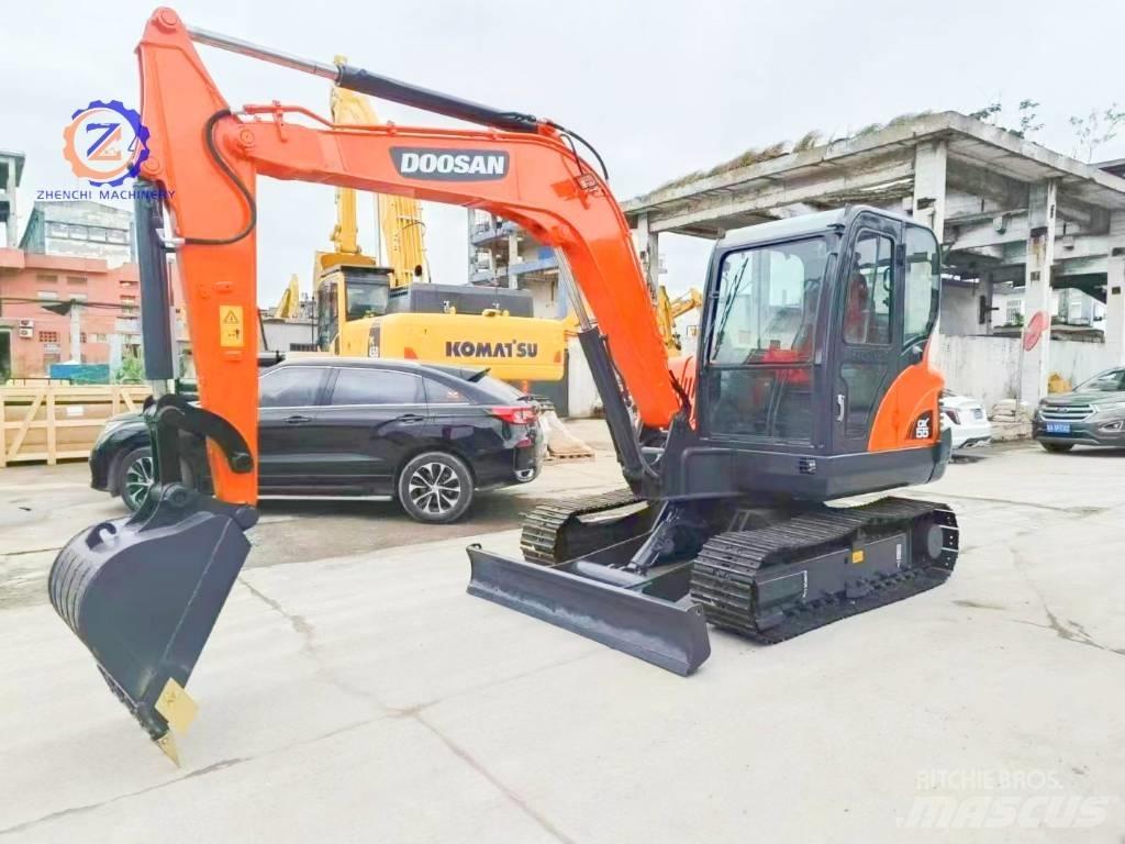 Doosan DX 55 Mini ekskavatoriai < 7 t