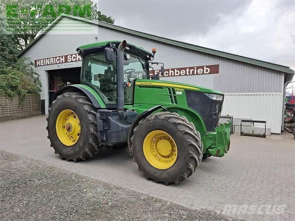 John Deere 7250 r Traktoriai
