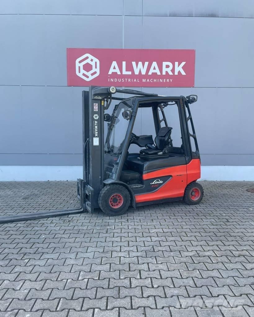 Linde E 20 Elektriniai šakiniai krautuvai