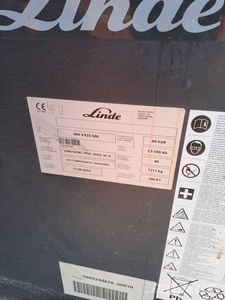 Linde E 20 Elektriniai šakiniai krautuvai