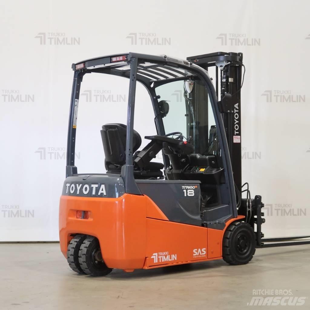 Toyota 8FBE18T Elektriniai šakiniai krautuvai