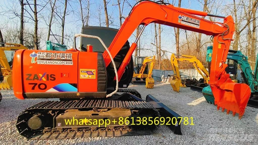 Hitachi ZX 70 Mini ekskavatoriai < 7 t