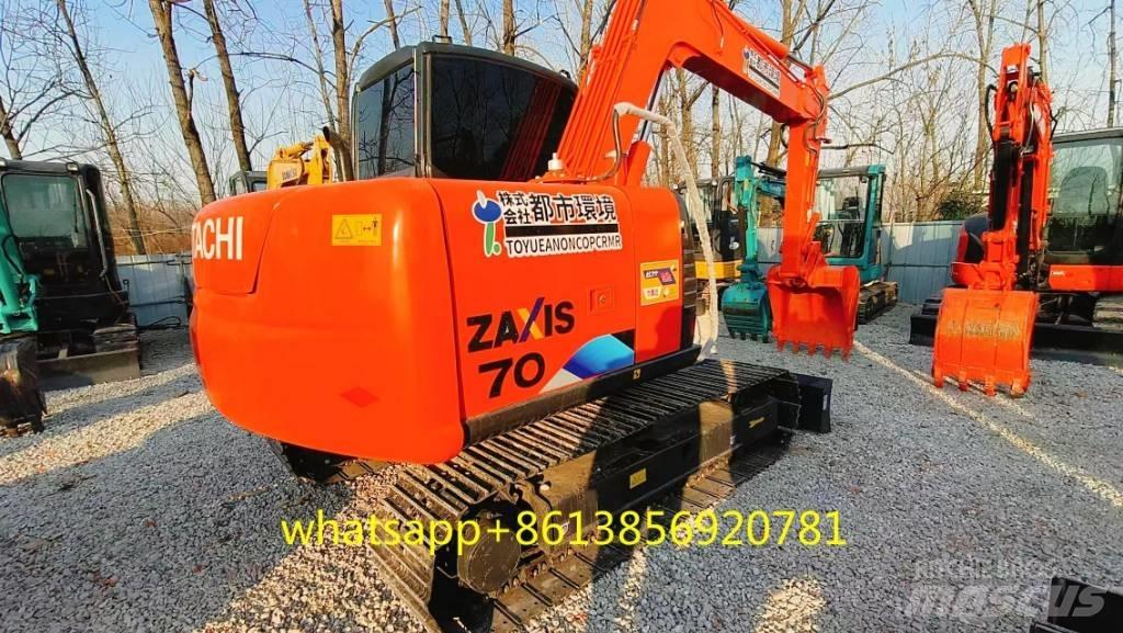Hitachi ZX 70 Mini ekskavatoriai < 7 t