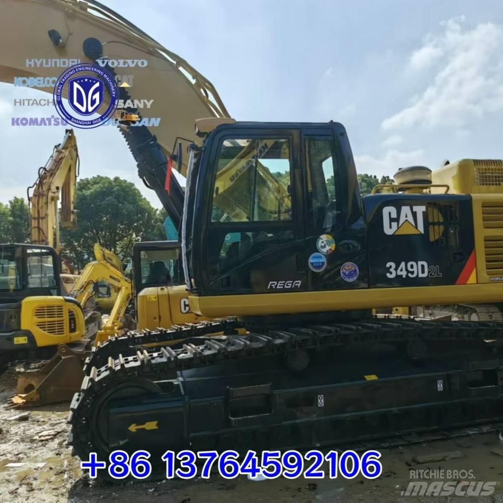 CAT 349D Vikšriniai ekskavatoriai