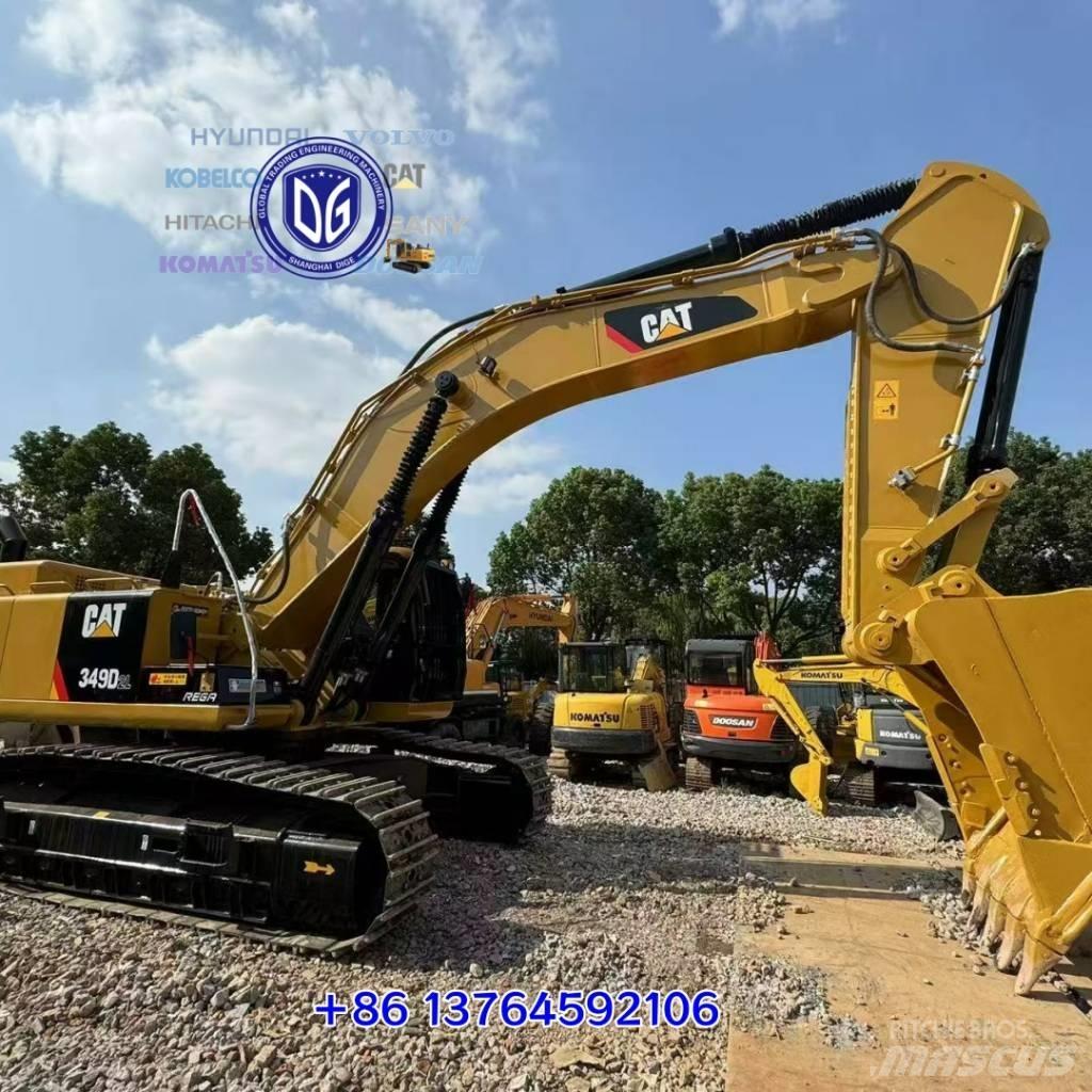 CAT 349D Vikšriniai ekskavatoriai