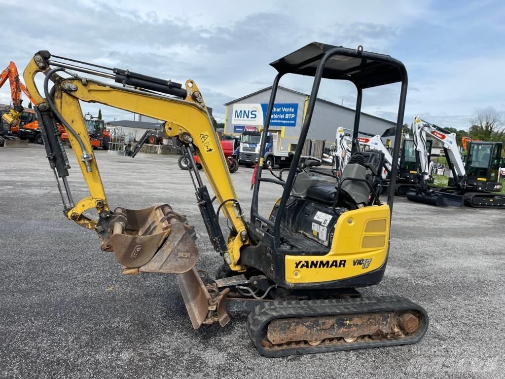 Yanmar Vio 17 U Mini ekskavatoriai < 7 t