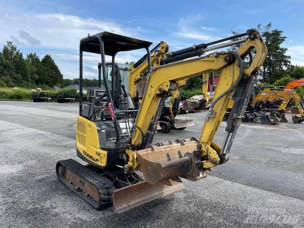 Yanmar Vio 17 U Mini ekskavatoriai < 7 t