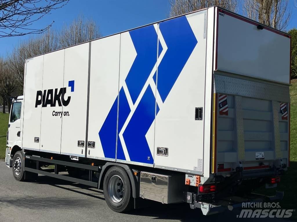 MAN TGM 18.290 Sunkvežimiai su dengtu kėbulu