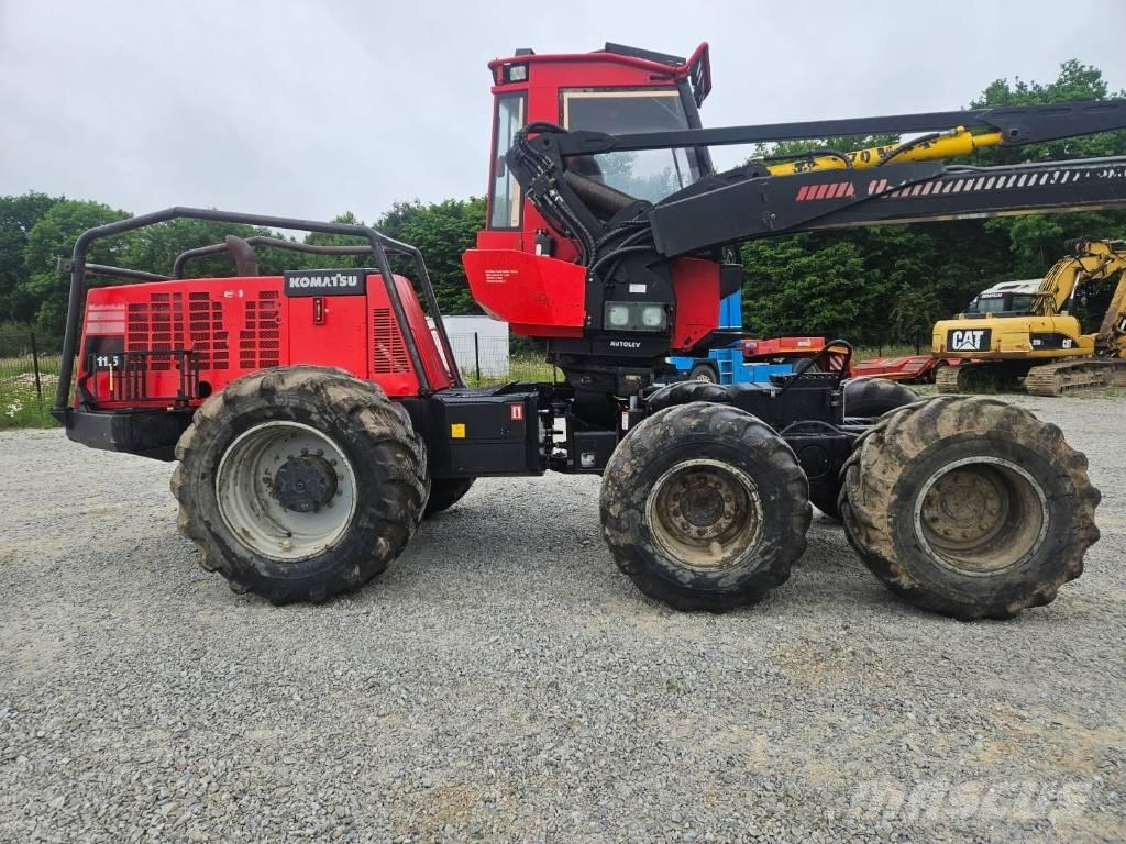 Komatsu 911.5 Miško technika (Harvesteriai)
