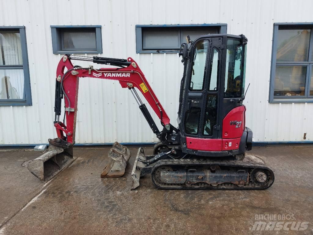 Yanmar Vio 27-6 Mini ekskavatoriai < 7 t