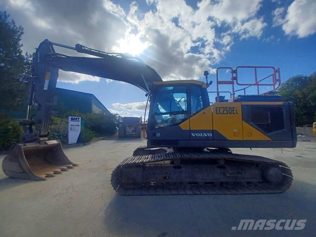 Volvo EC250EL Vikšriniai ekskavatoriai
