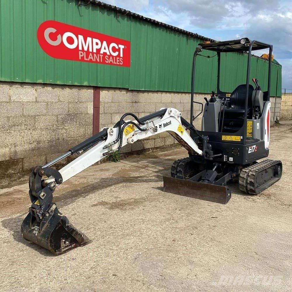 Bobcat E 17z Mini ekskavatoriai < 7 t