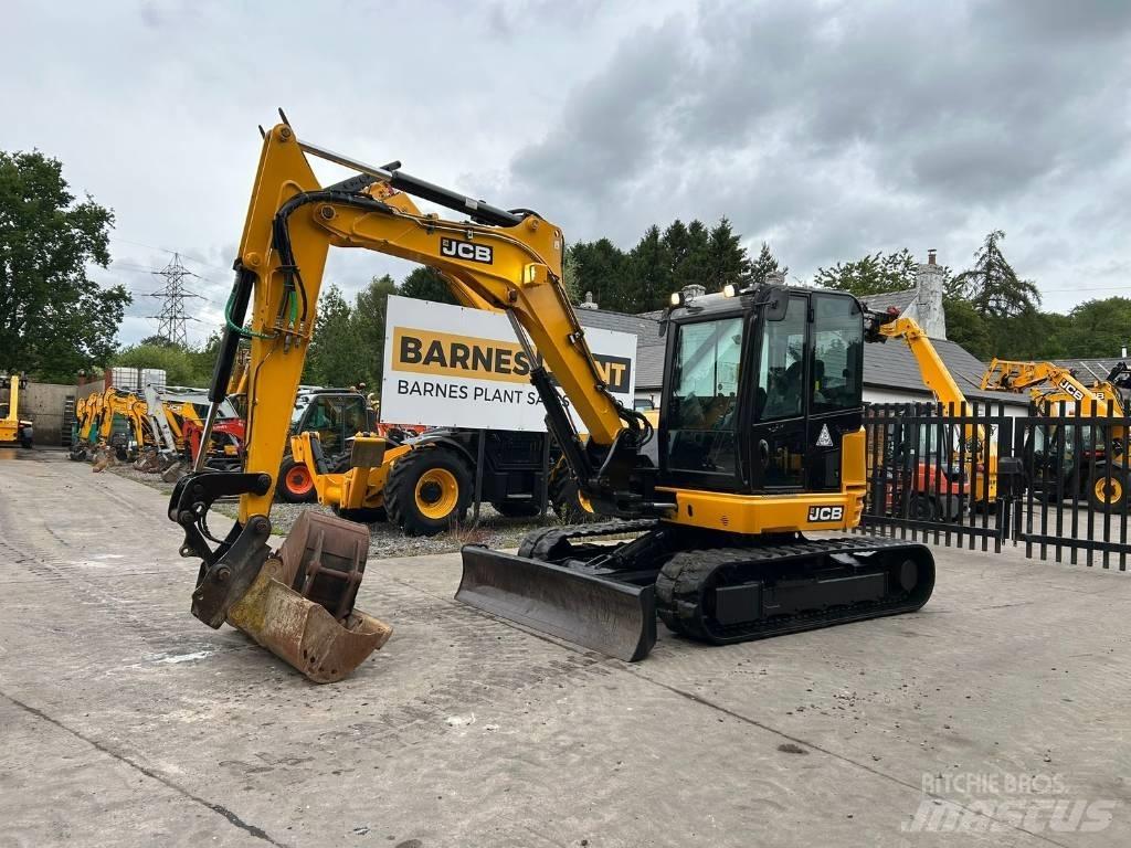 JCB 85 Z-1 Vidutinės galios ekskavatoriai 7-12 t