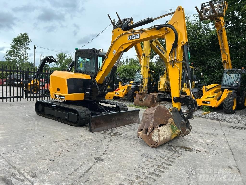 JCB 85 Z-1 Vidutinės galios ekskavatoriai 7-12 t
