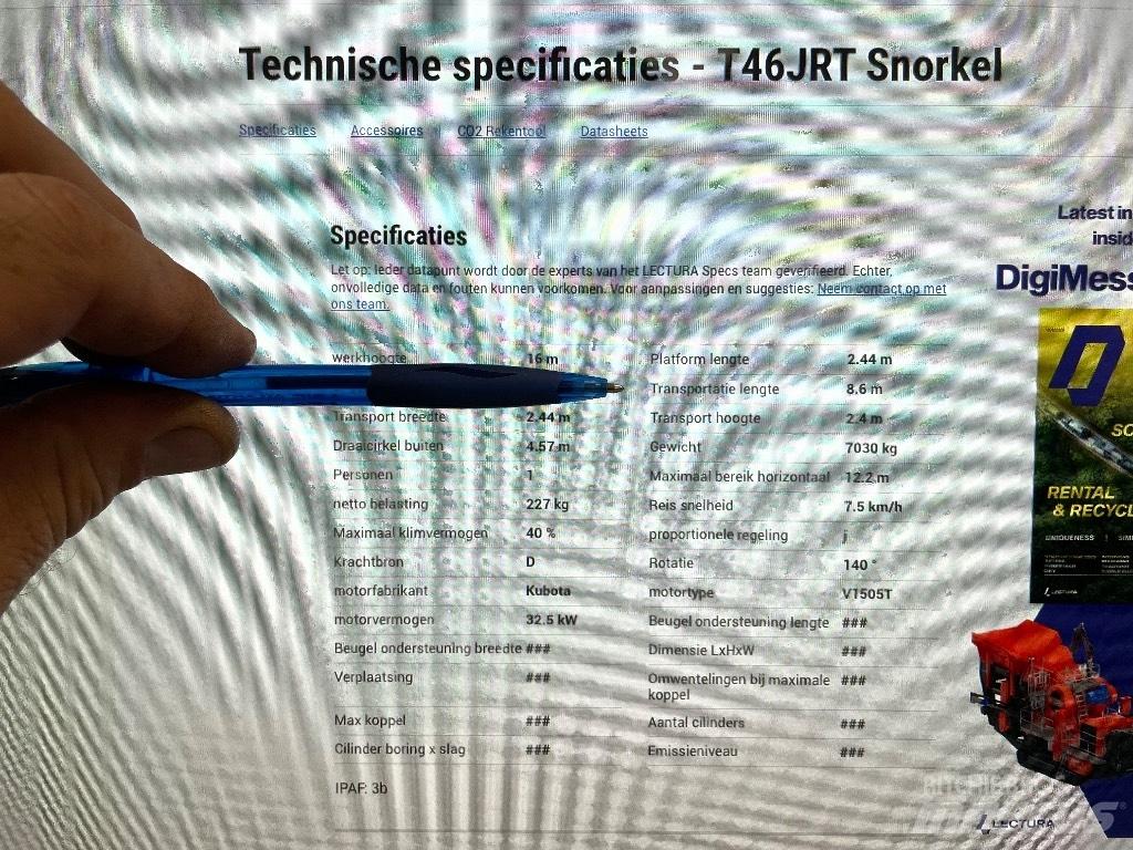 Snorkel T 46 J RT Alkūniniai keltuvai