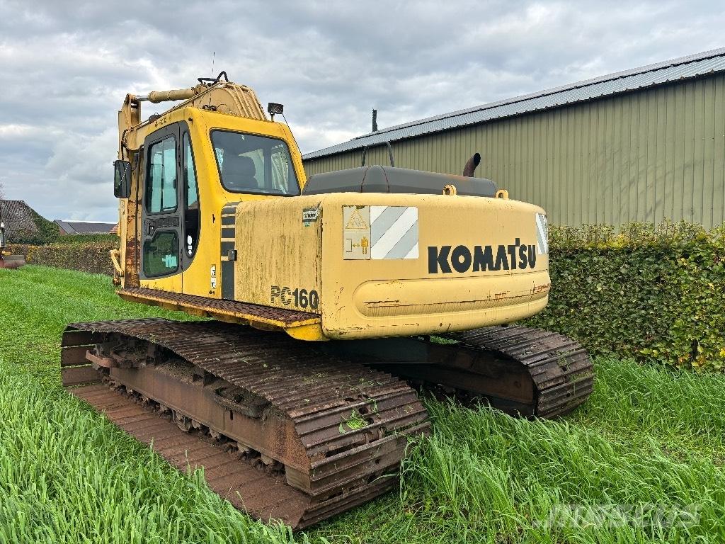 Komatsu PC 160-6K Vikšriniai ekskavatoriai