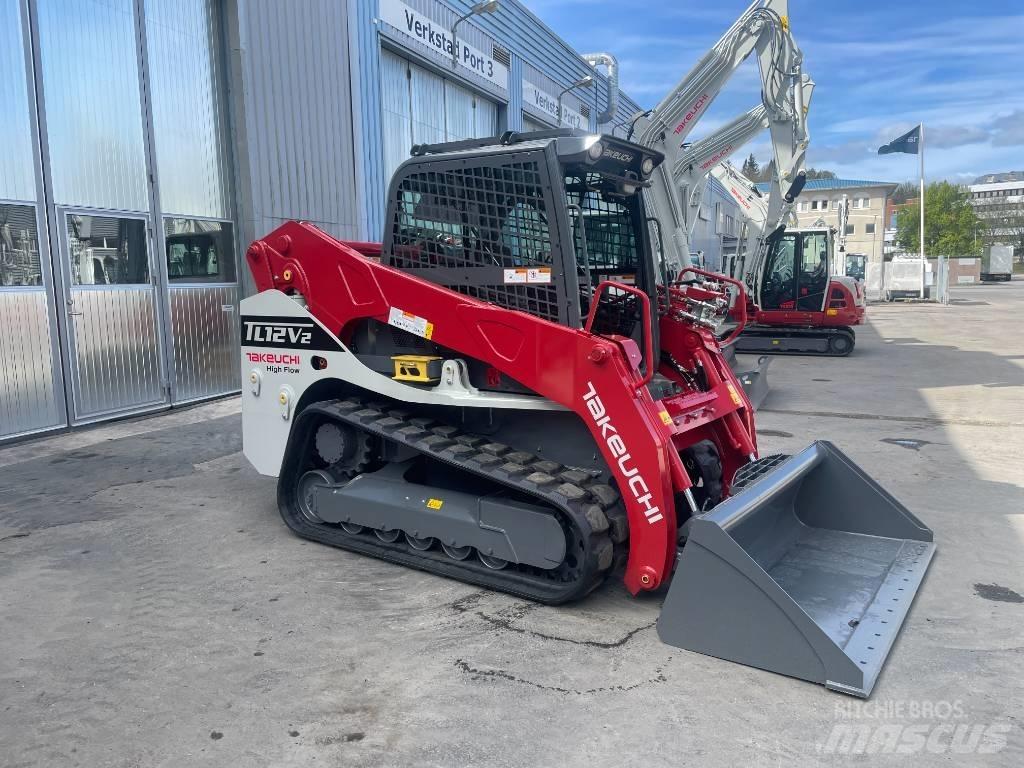 Takeuchi TL12V2 Krautuvai su šoniniu pasukimu