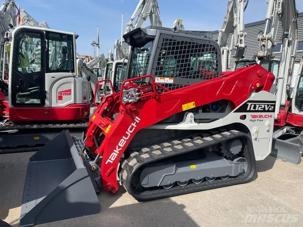 Takeuchi TL12V2 Krautuvai su šoniniu pasukimu