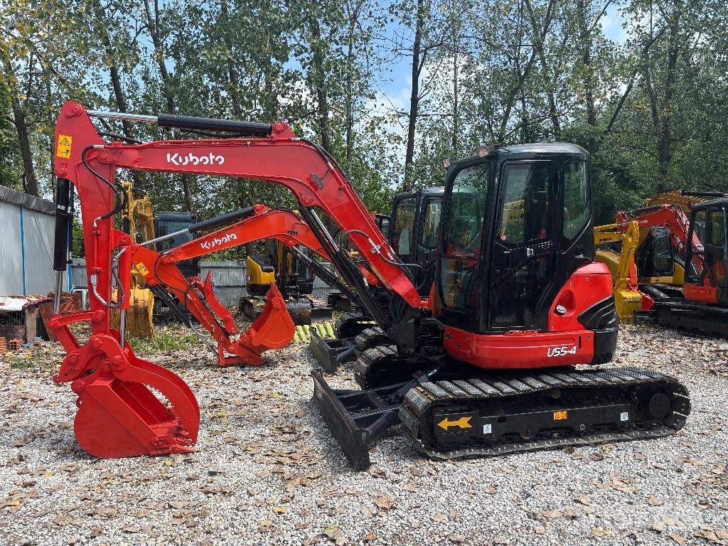 Kubota U 55-4 Mini ekskavatoriai < 7 t