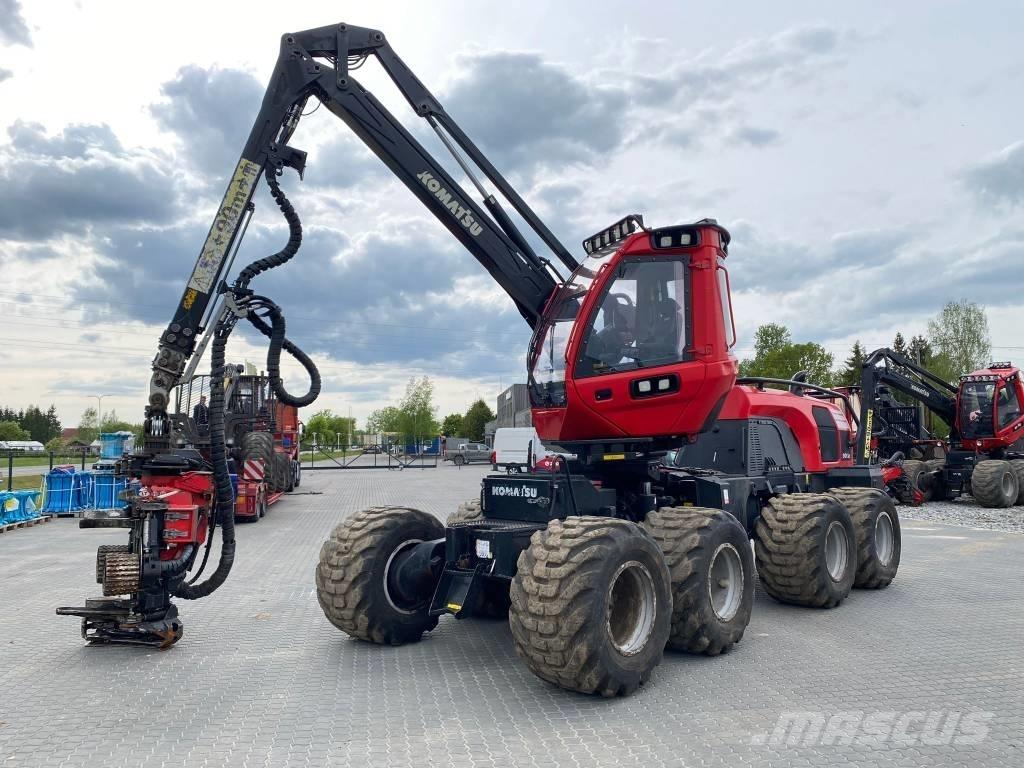 Komatsu 901 XC Miško technika (Harvesteriai)