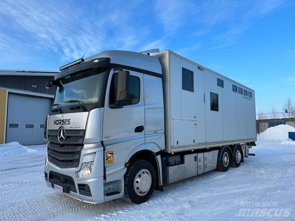 Mercedes-Benz Actros Gyvulių pervežimo technika