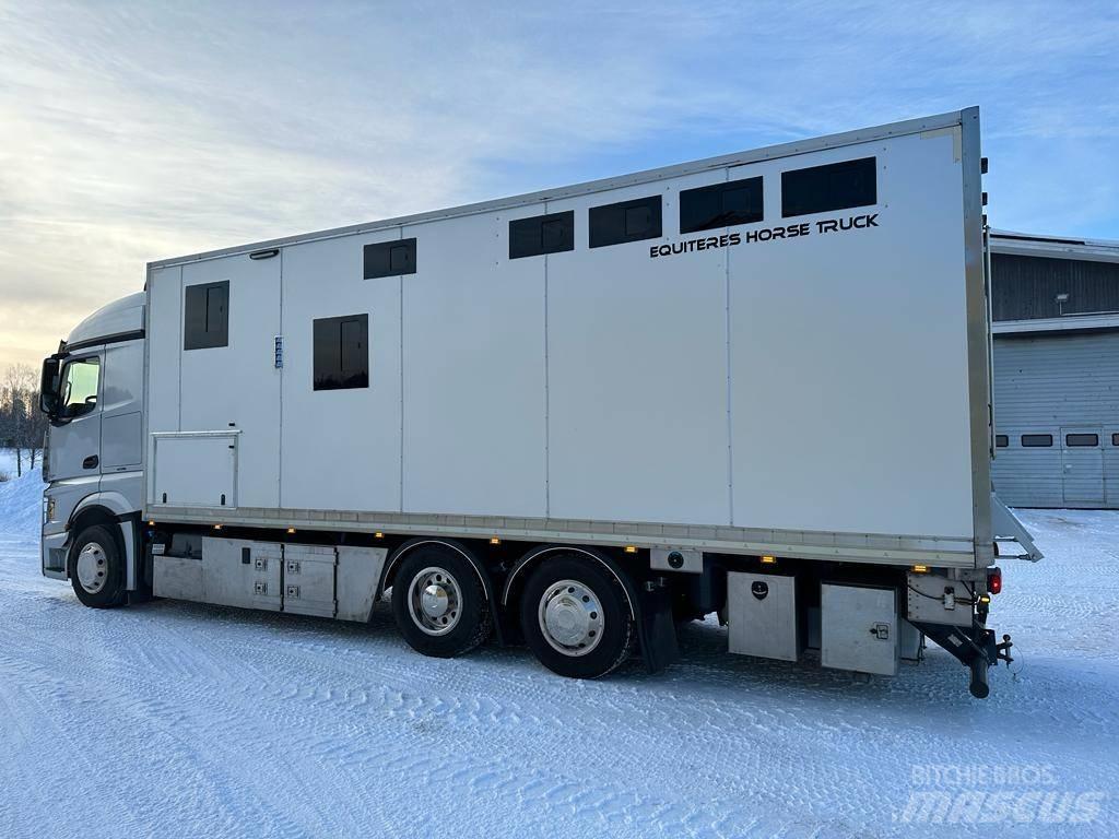 Mercedes-Benz Actros Gyvulių pervežimo technika