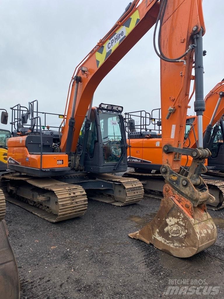 Doosan DX 140 LC Vikšriniai ekskavatoriai