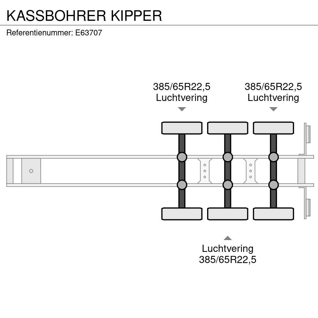 Kässbohrer KIPPER Savivartės puspriekabės