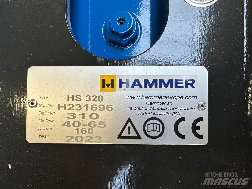 Hammer HS320 Hidrauliniai kūjai / Trupintuvai