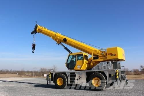 Grove GRT 655L Neapdoroto reljefo kranai